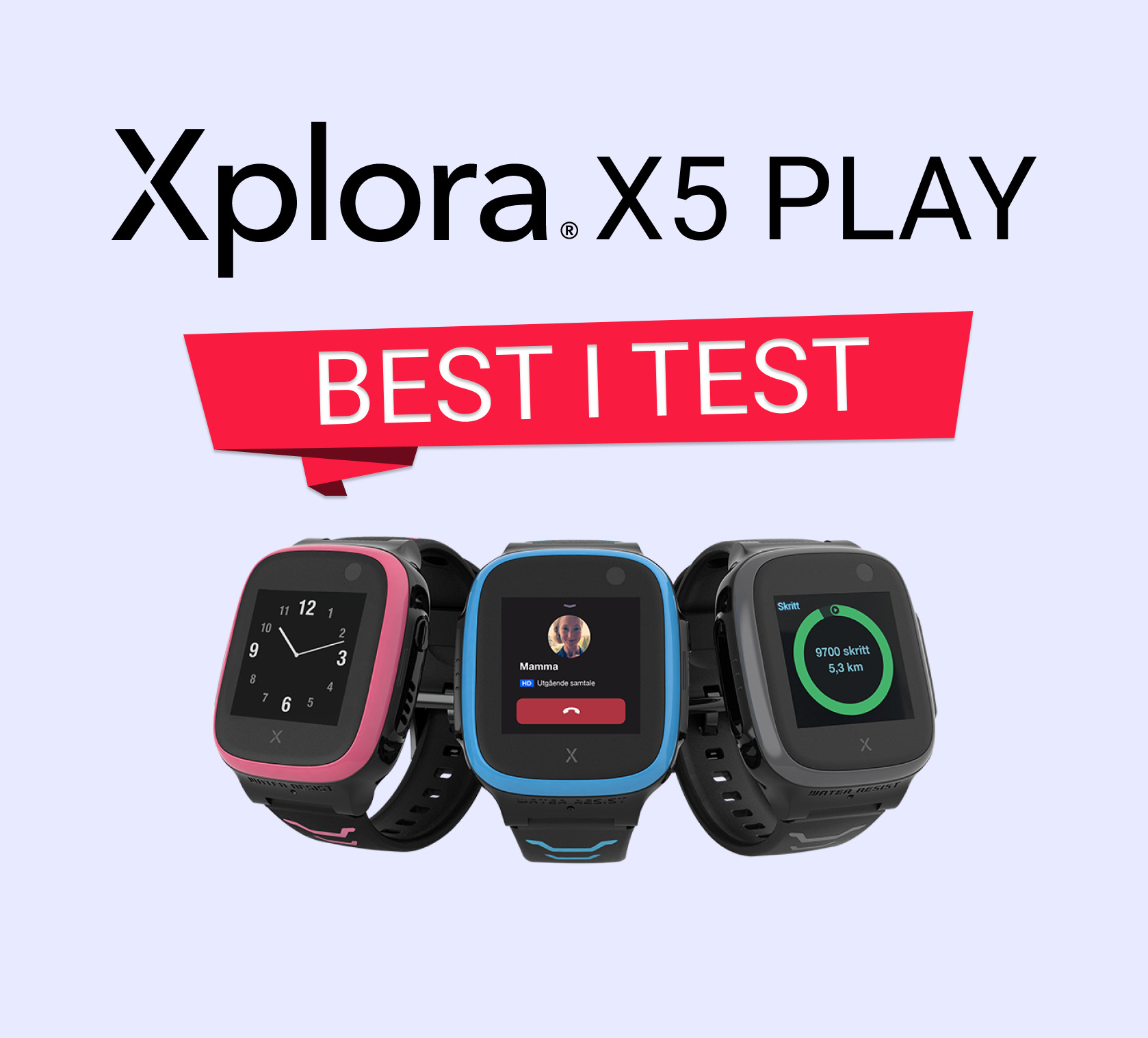 Best i test 2022: Xplora X5 Play smartklokke for barn