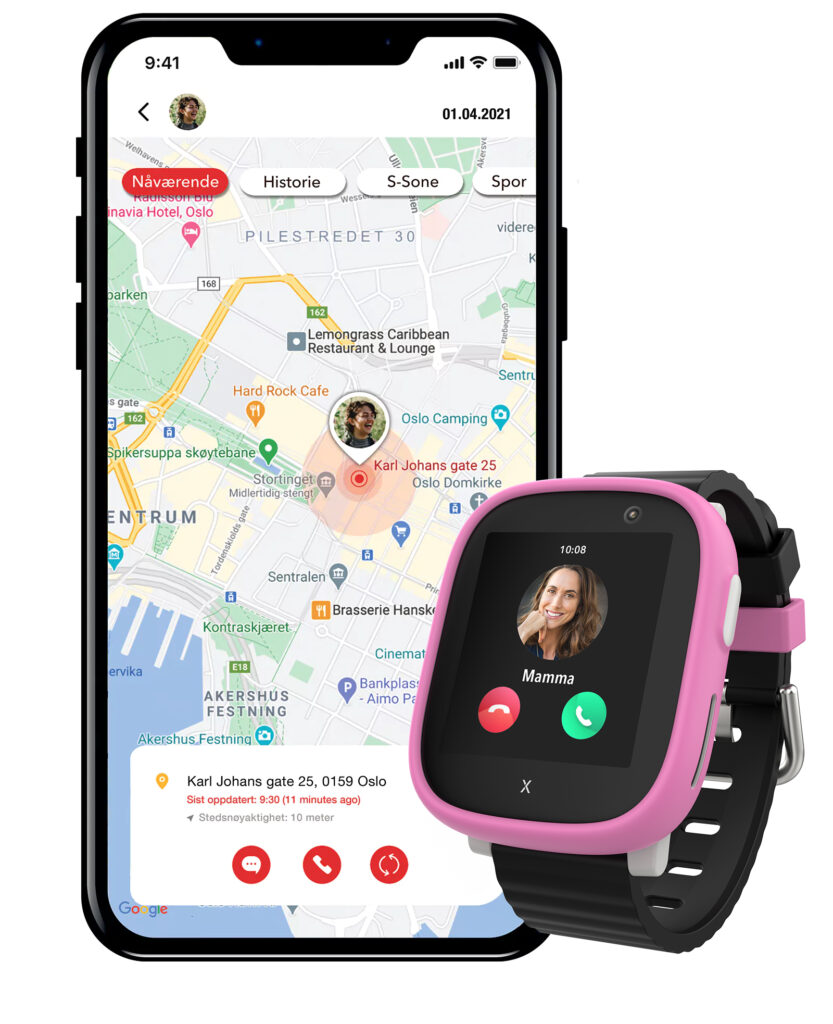 Xplora smartklokke for barn kommer med GPS og trygge soner.